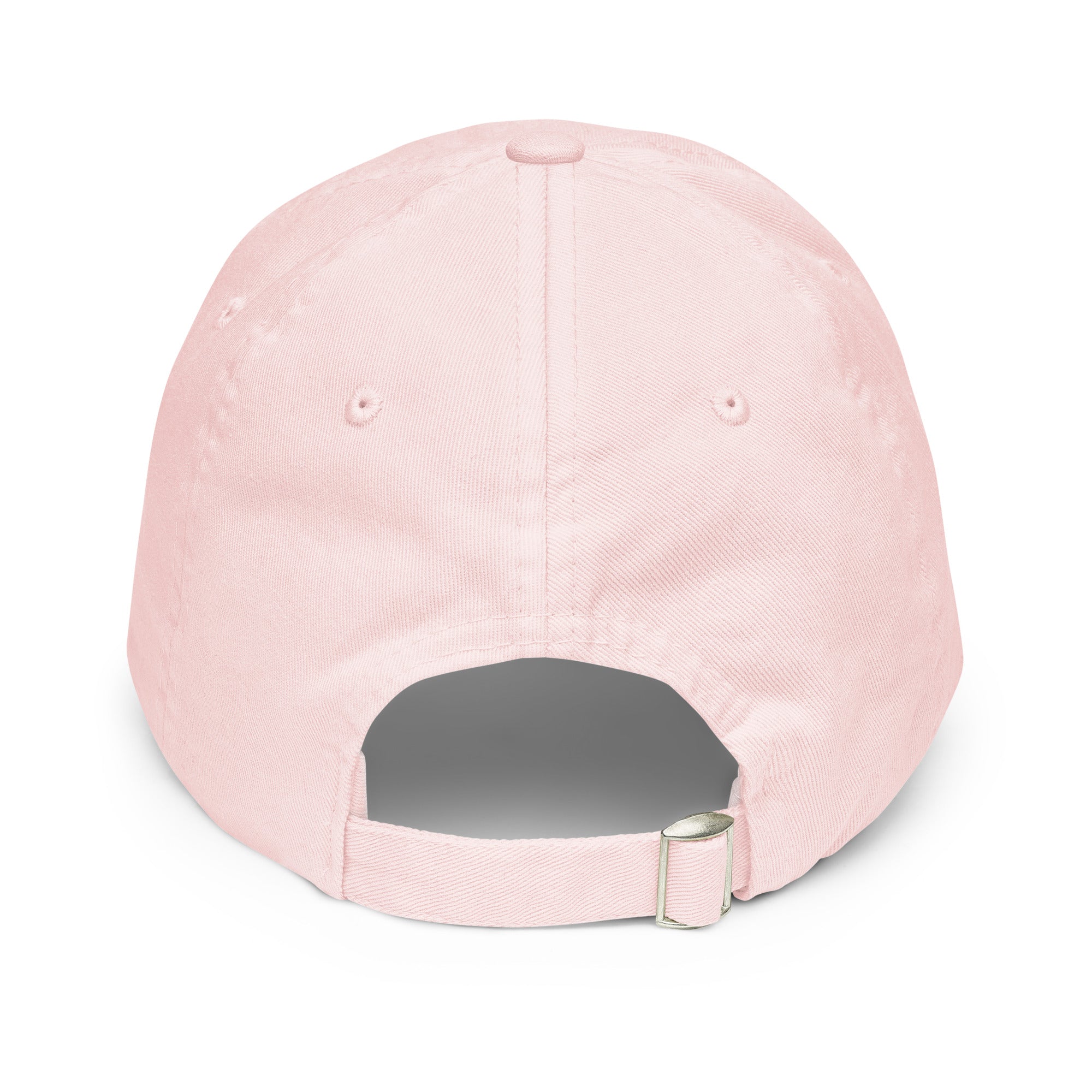 "ain't no sense fella" - Cotton Jockey Bold Baseball Cap in pastel pink