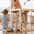 CUBITRI® Climbing Play Cube With Rope Window
