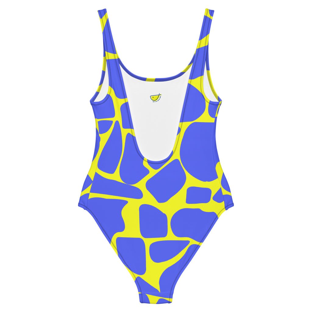 "Giraffe Glow" - one piece swimsuit in giraffe pattern