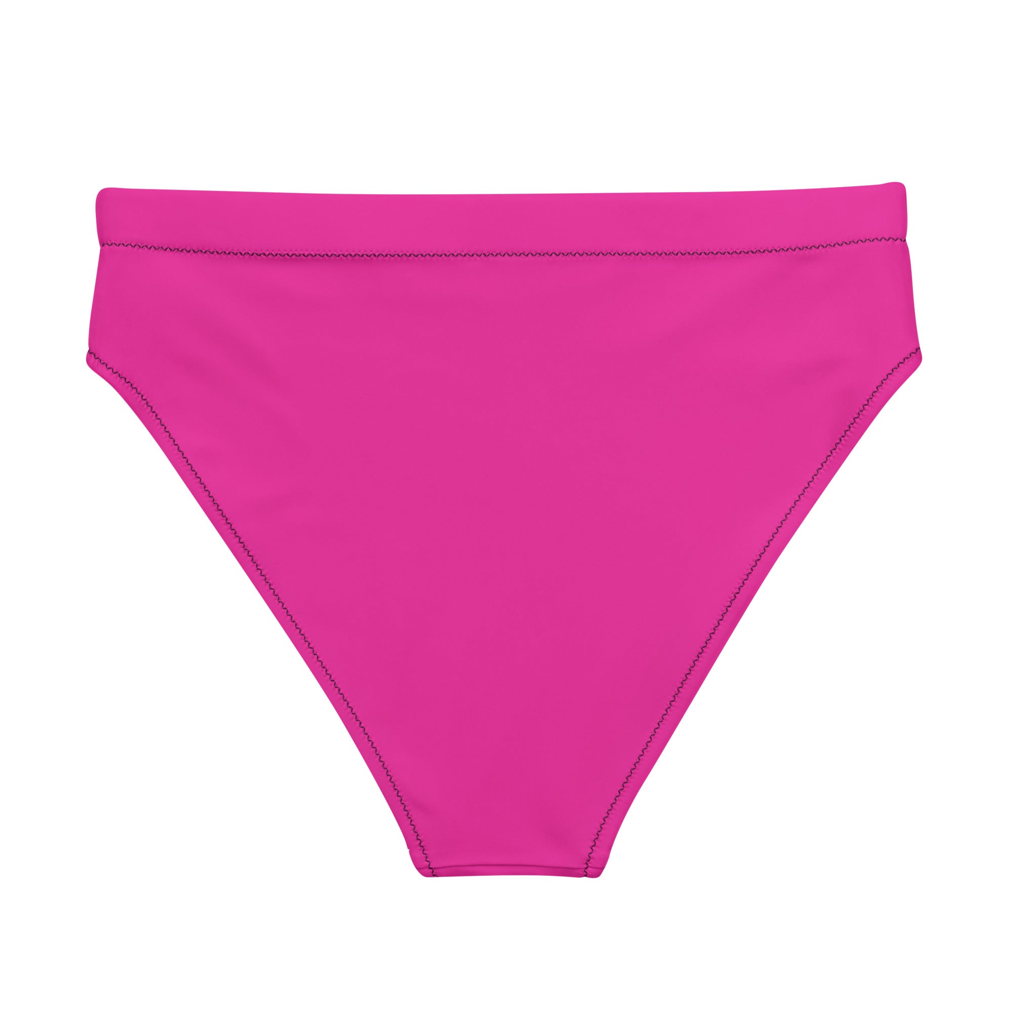 "Persian Rose" - recycled high-waisted bikini bottom in pink