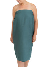 Cotton Waffle Sauna Wrap With Velcro