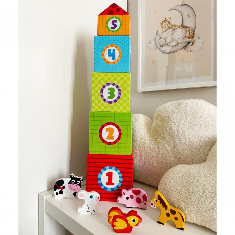 Farm in Boxes Cube Puzzle