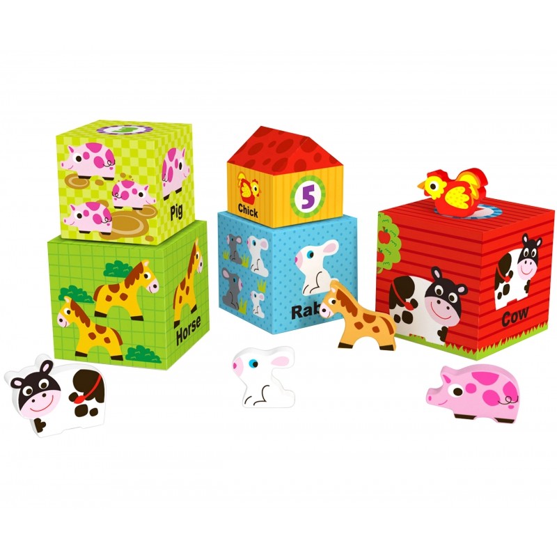 Farm in Boxes Cube Puzzle