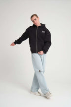 Heavyweight Zipper Hoodie - Money is Paper, Love is Love