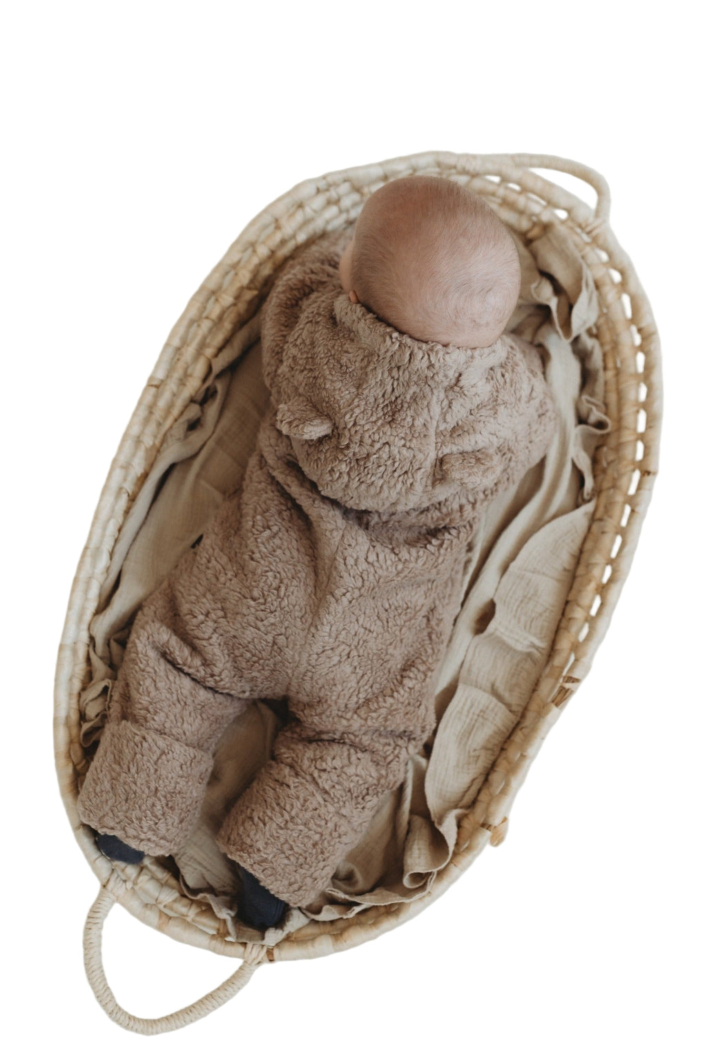 Merino Wool Lined Baby Overall TEDDY