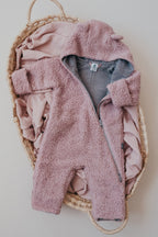 Merino Wool Lined Baby Overall TEDDY