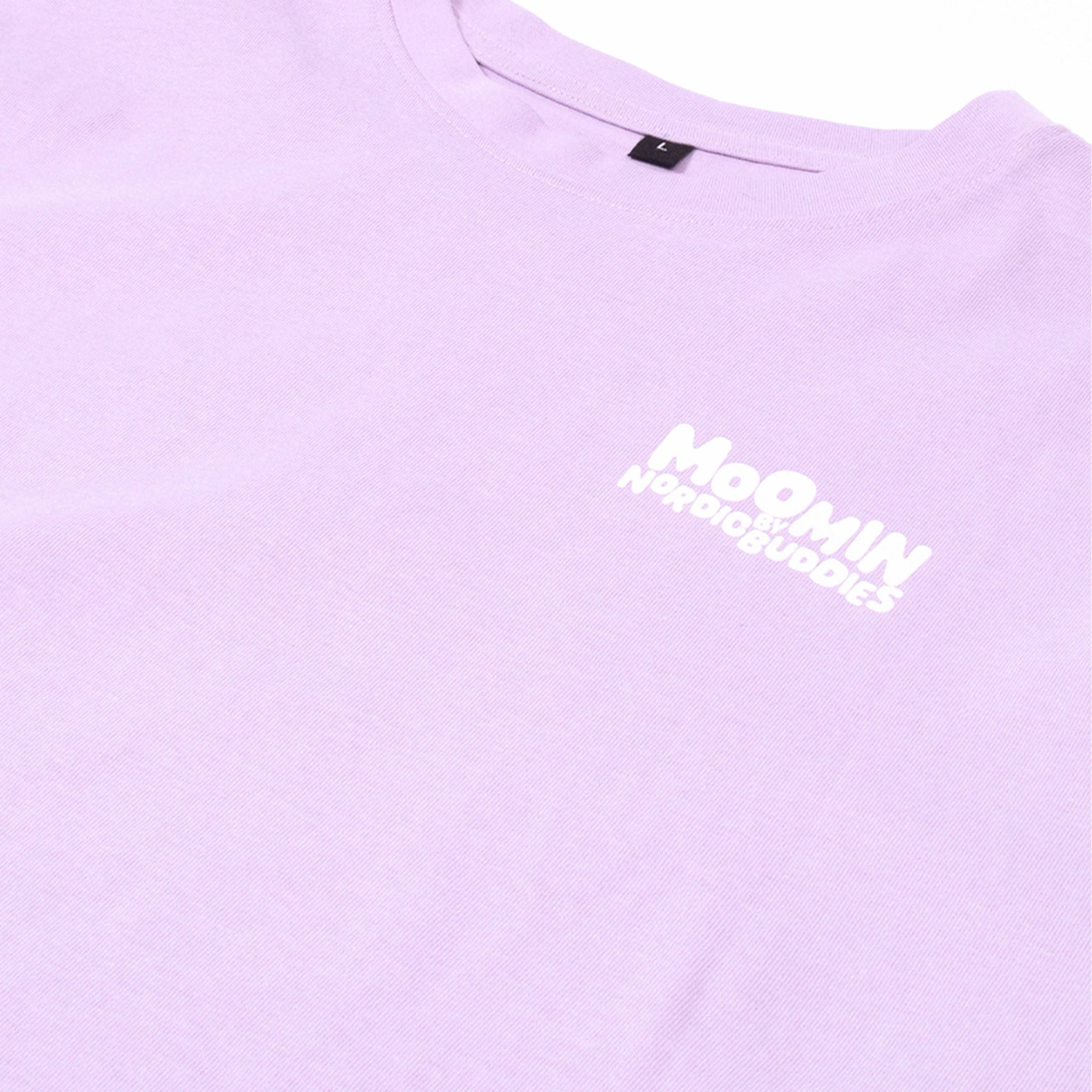 Moomin Heavy Unisex T-shirt - Lilac