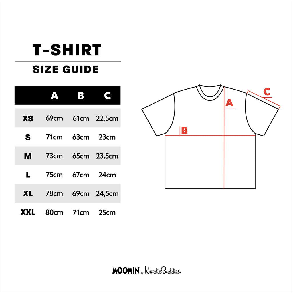 Moomin Jungle Heavy Unisex T-shirt - White