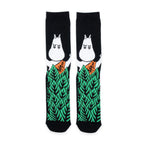 Moomin Jungle Men's Retro Socks - Black