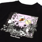 Moomintroll Jungle Heavy Unisex T-shirt - Black