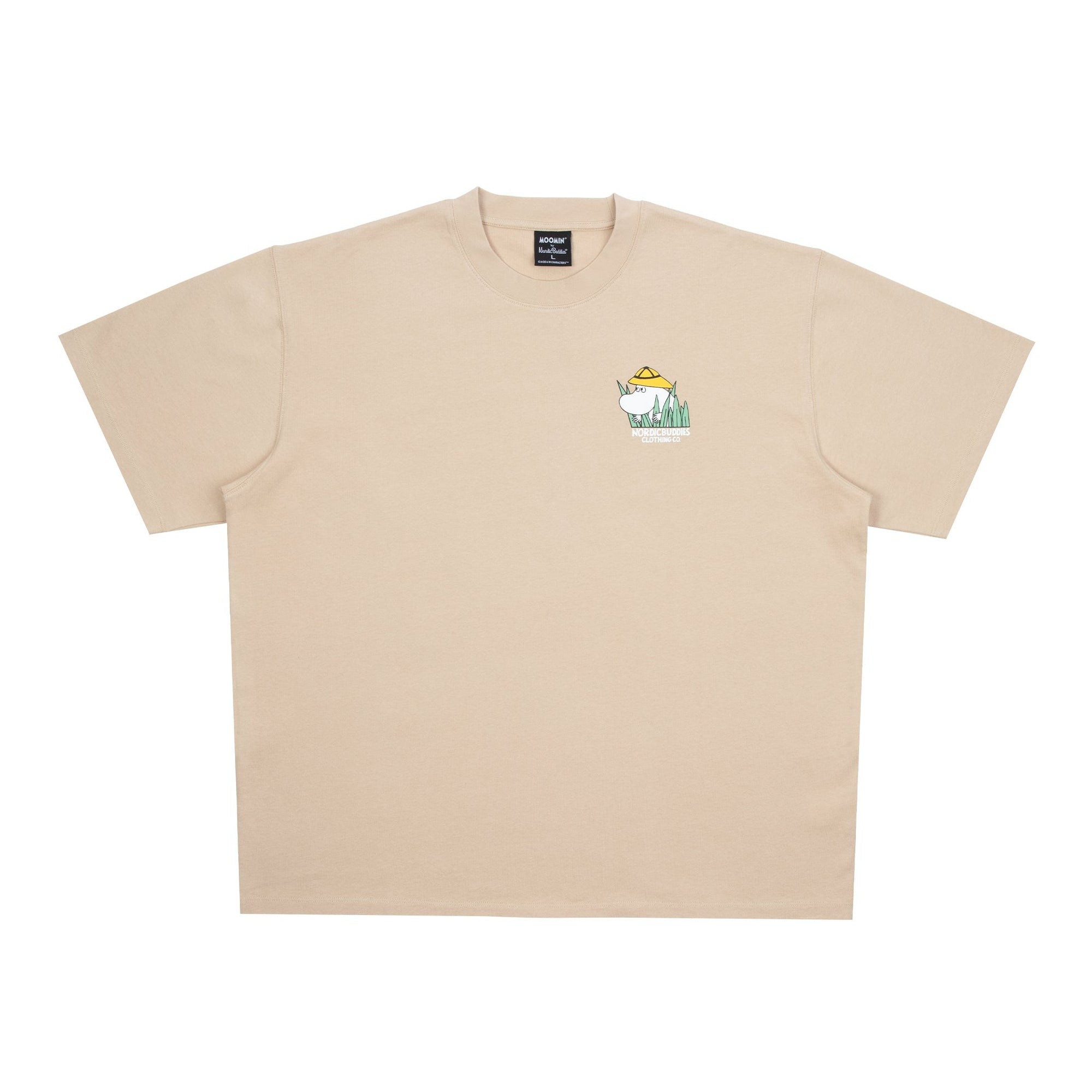 Moomintroll Jungle Heavy Unisex T-shirt - Beige