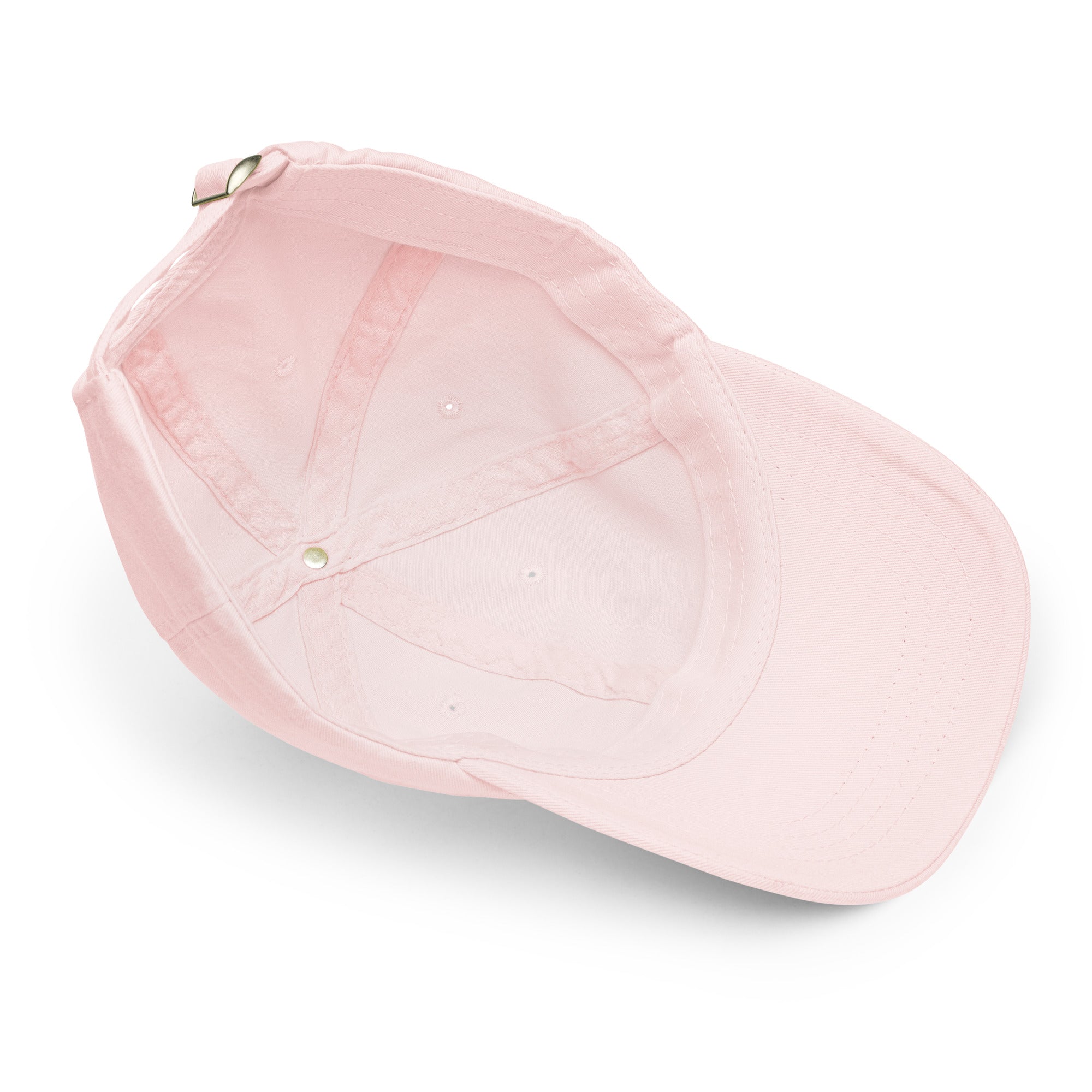"ain't no sense fella" - Cotton Jockey Bold Baseball Cap in pastel pink