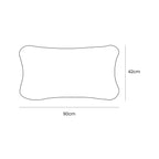 Snug Rocker for Kids - Natural With Beige Pillow