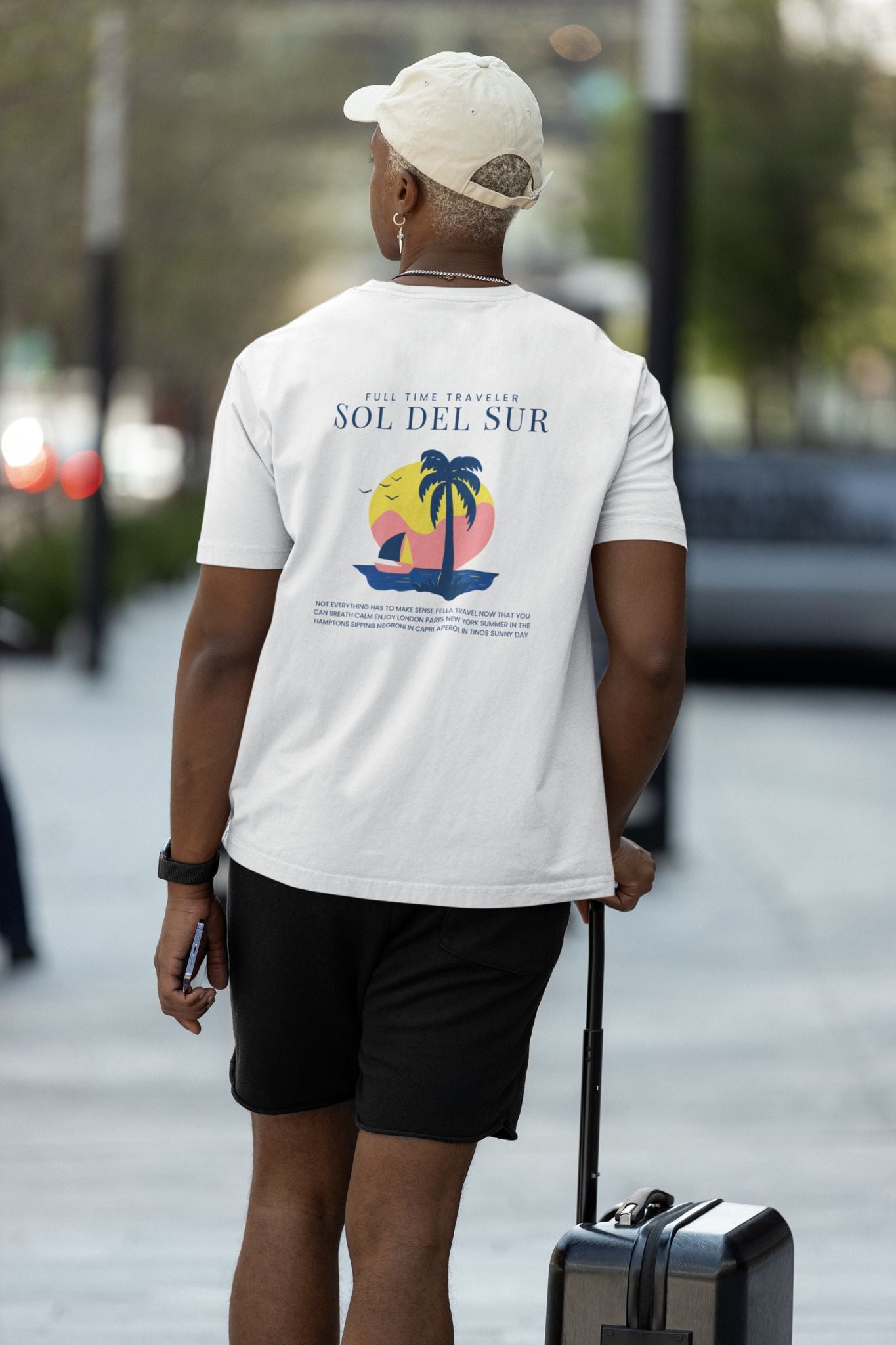 "Sol Del Sur" - high quality 100% organic cotton t-shirt