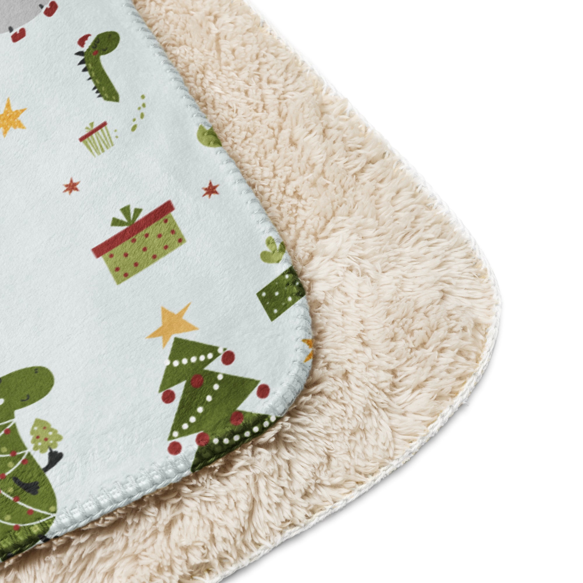 Χριστουγεννιάτικη Κουβέρτα Σέρπα με Δεινόσαυρους