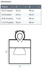 Surfbunny Kids Bath Poncho - Latte