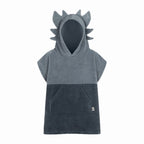 Surfdragon Kids Bath Poncho - Grey