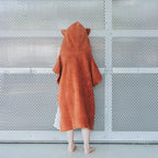 Surffoxy Kids Bath Poncho - Orange