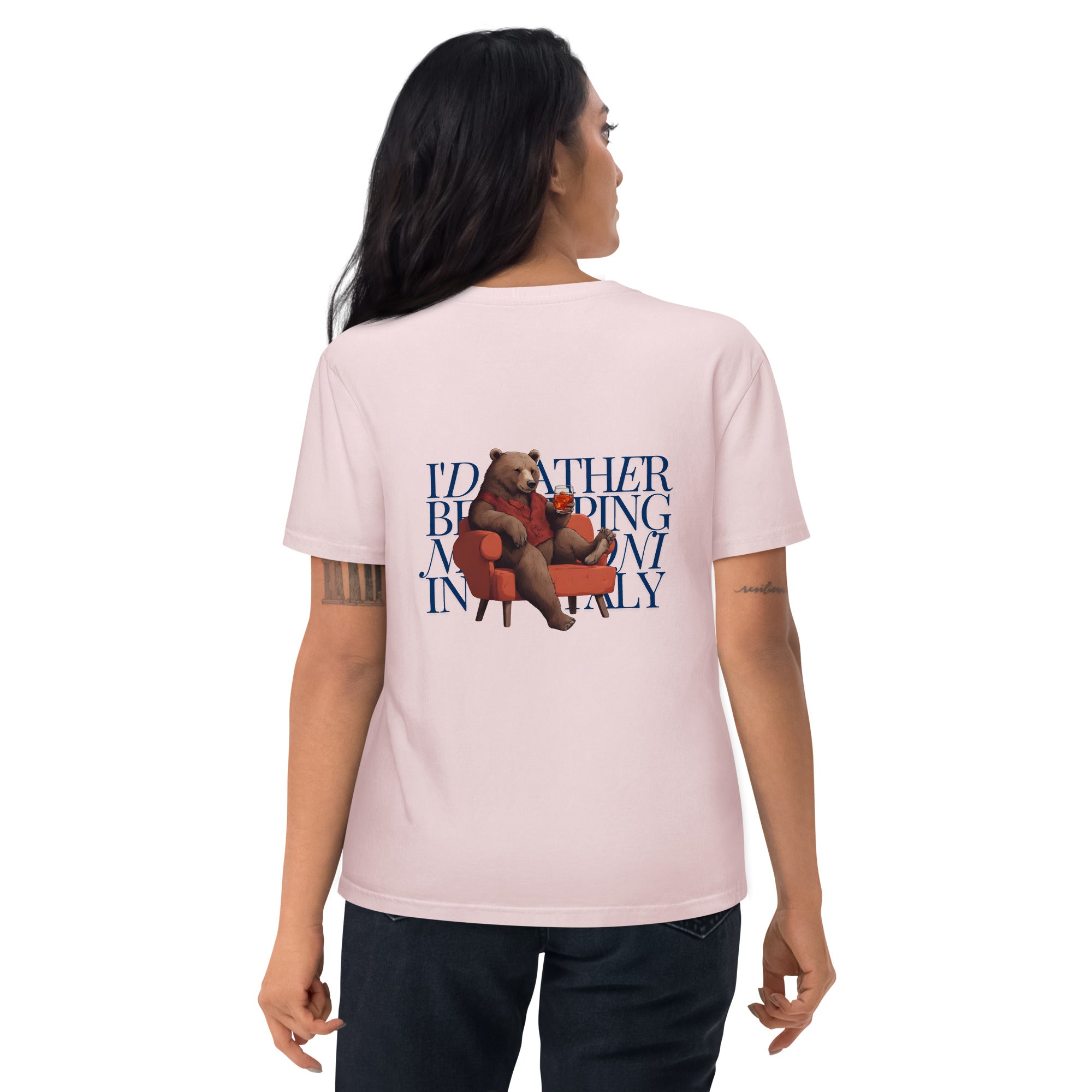 "Chill Bear" - high quality 100% organic cotton t-shirt by AI