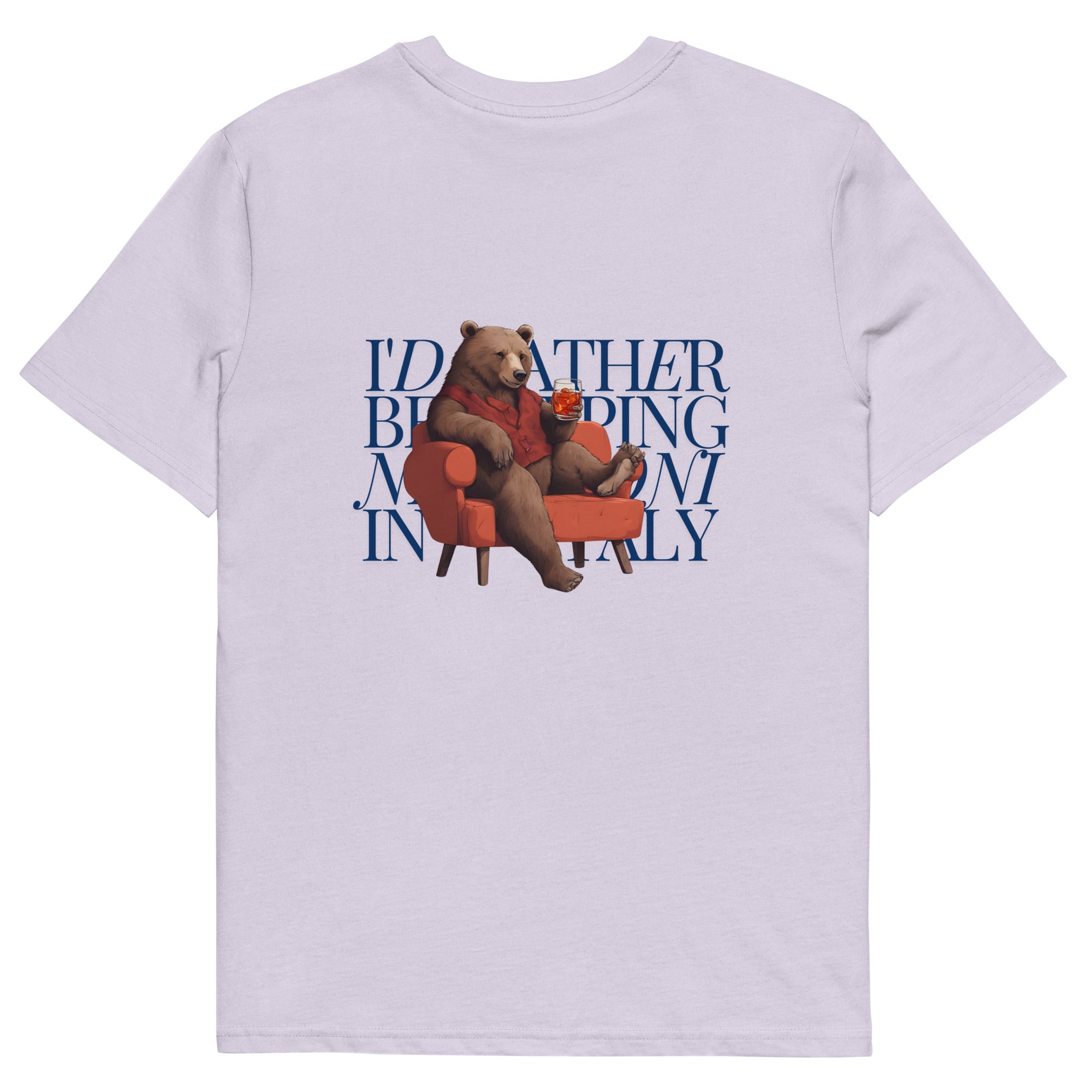"Chill Bear" - high quality 100% organic cotton t-shirt by AI