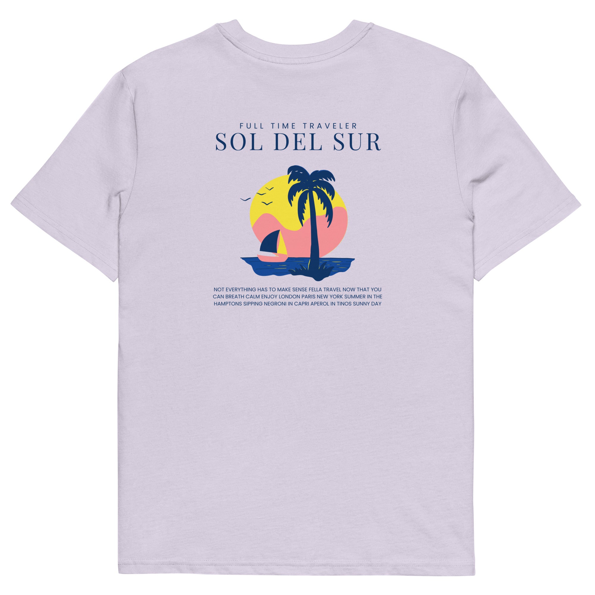 "Sol Del Sur" - high quality 100% organic cotton t-shirt