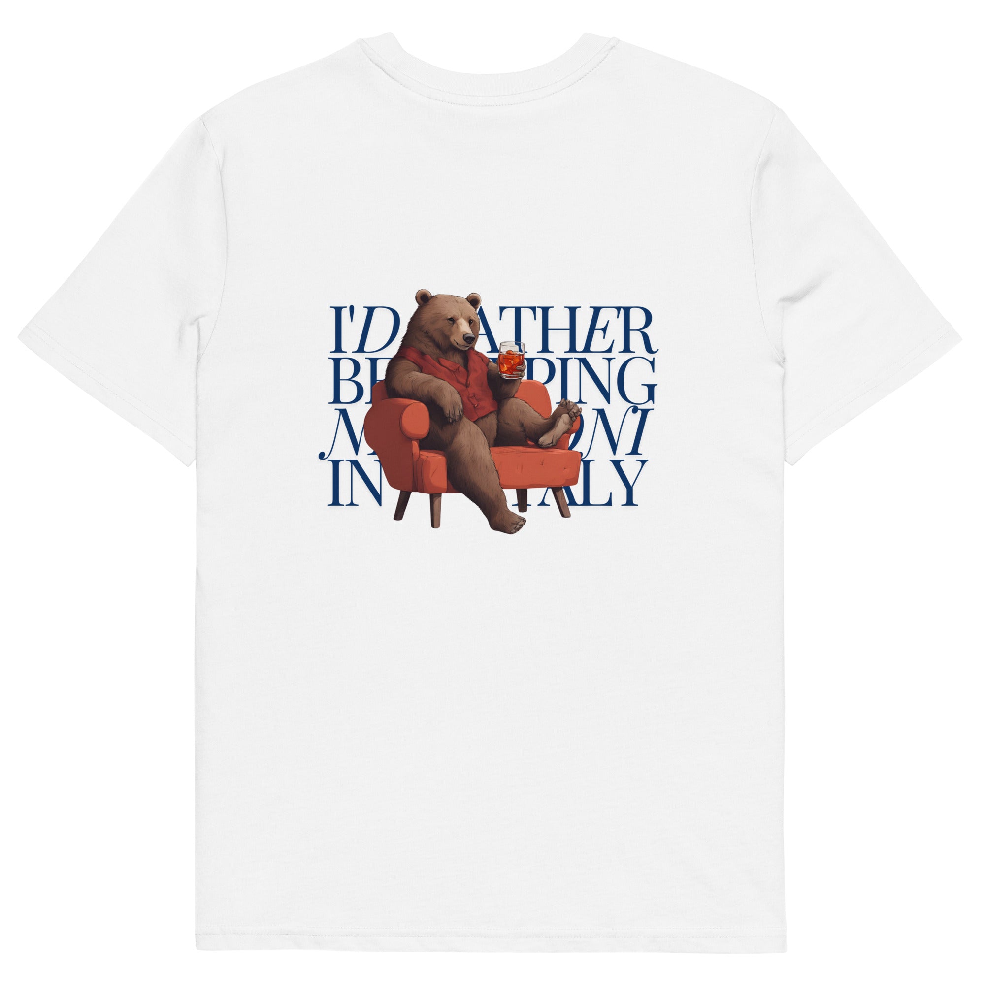 "Chill Bear" - high quality 100% organic cotton t-shirt by AI