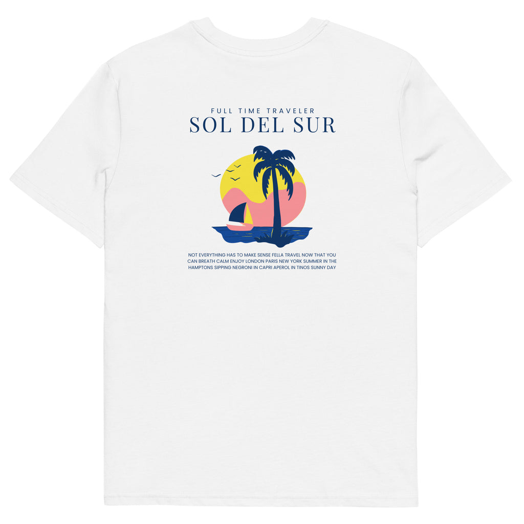 Sol Del Sur high quality 100% organic cotton t-shirt