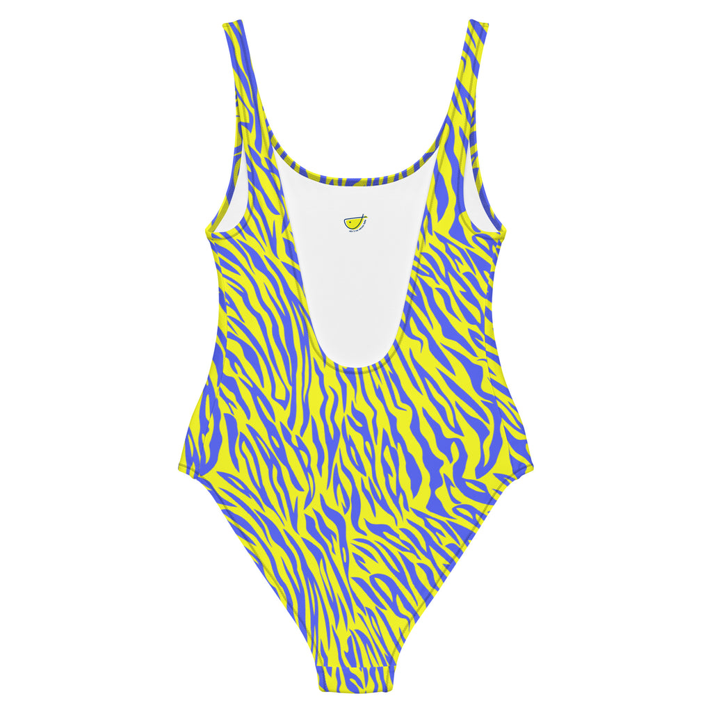 wild_stripes_animal print one piece back cut out