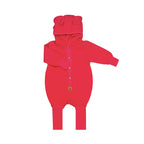 Eared Jumpsuit for Babies and Kids - Coral